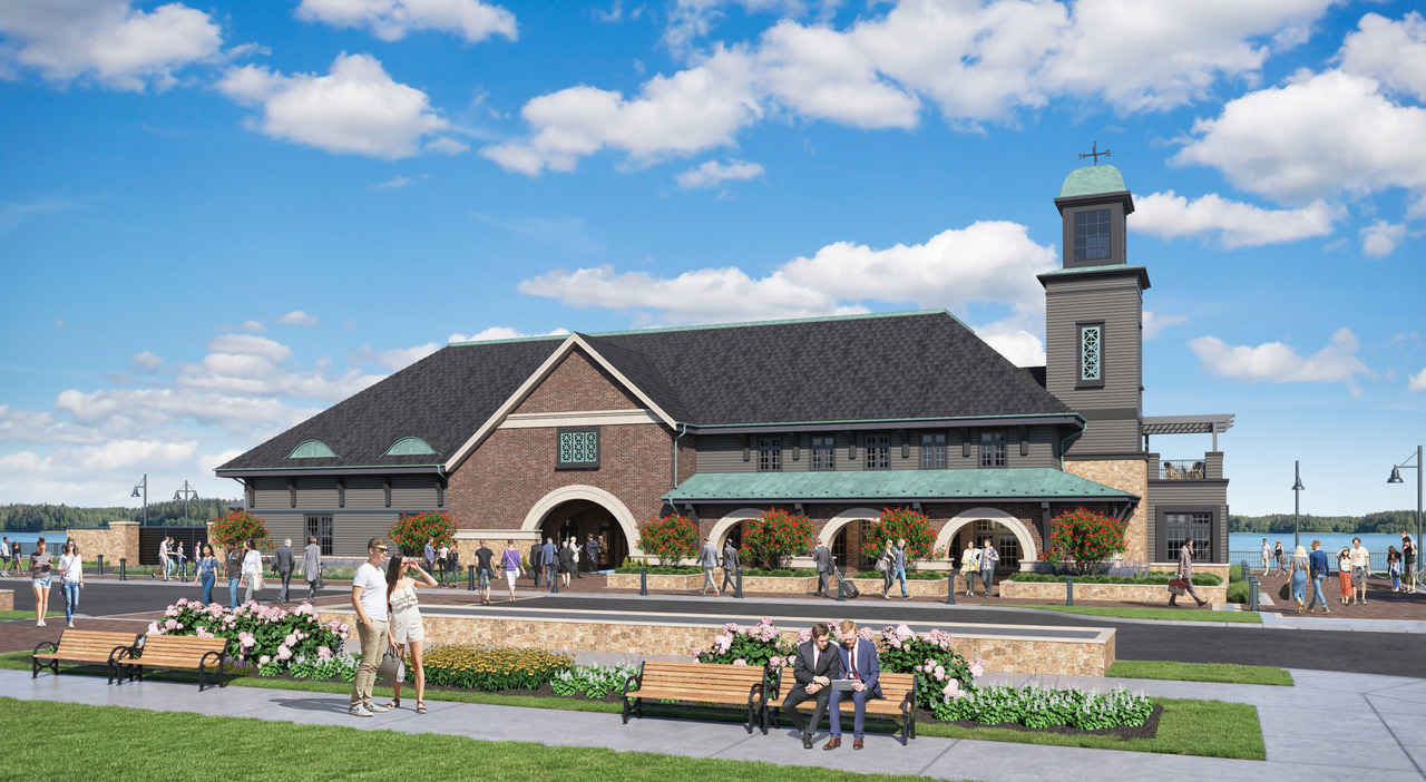 Potomac Shores Station House by CORE architecture + design