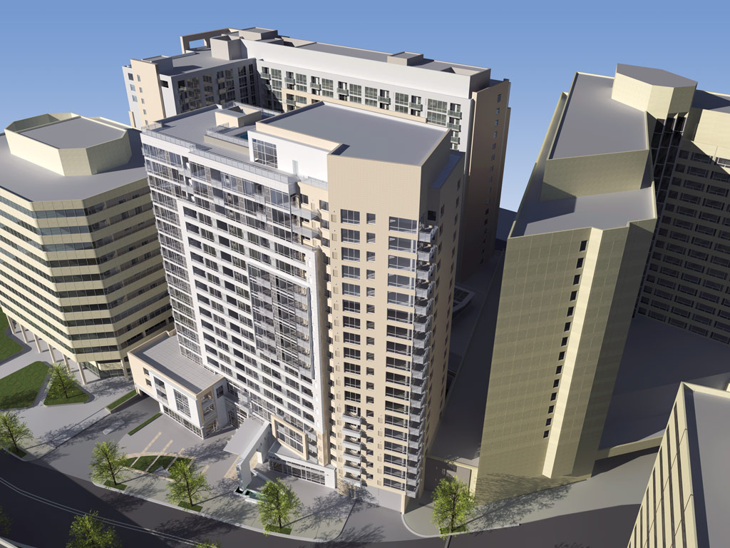 Airport Plaza 4 High-Rise Residential Building Design
